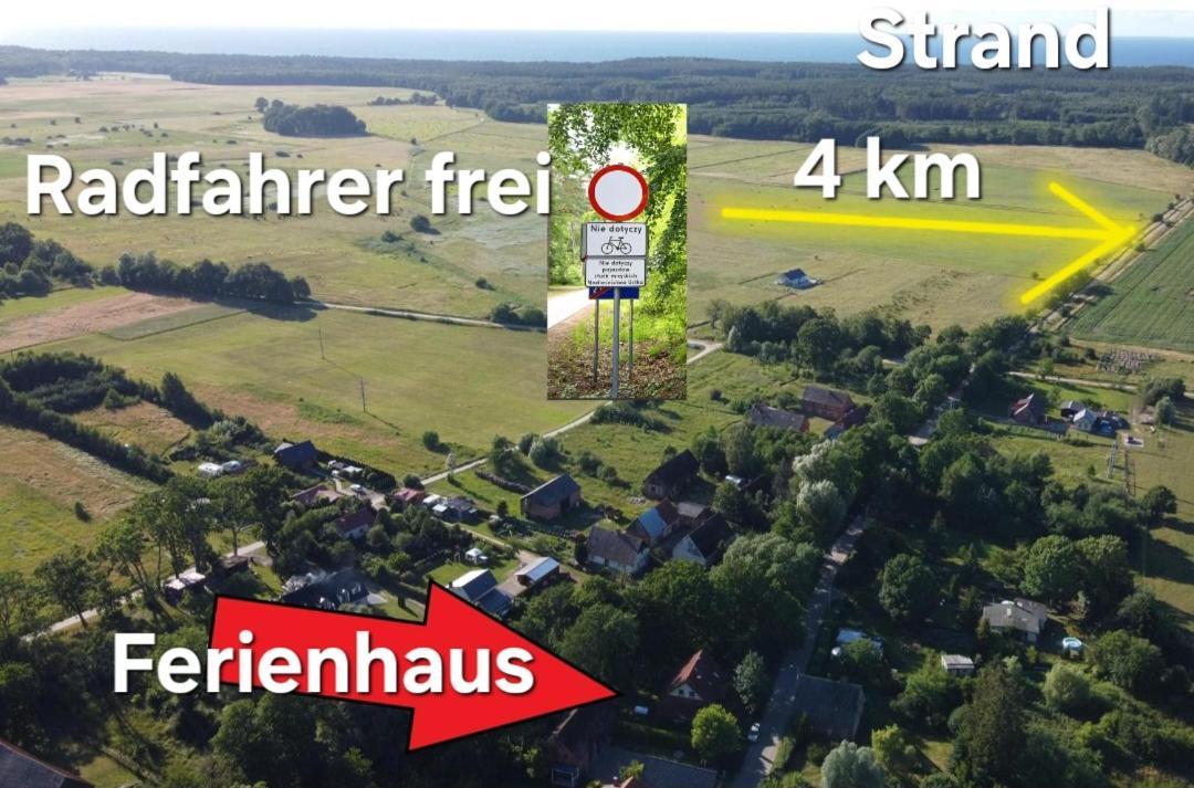 Freiraum Wytowno Villa Ustka Buitenkant foto